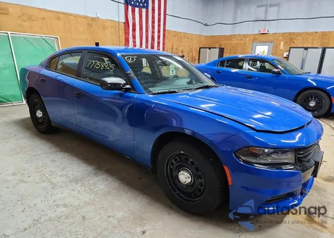 2019 Dodge Charger Police z USA, uszkodzony, nr VIN 2C3CDXKT1KH676803